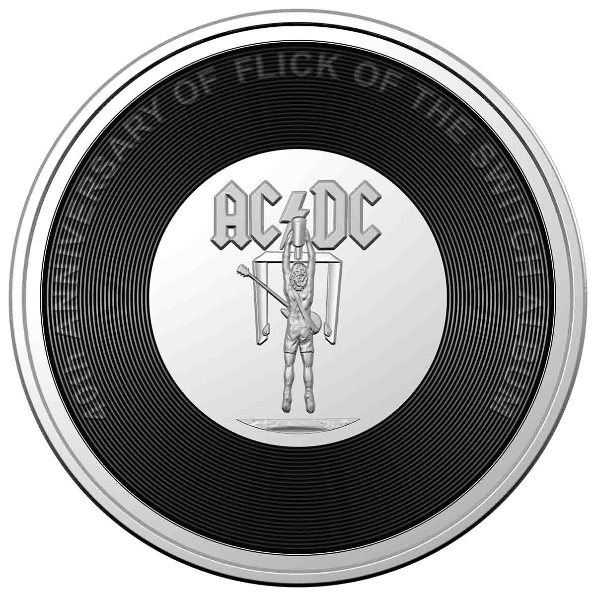 Royal Australian Mint 2022/23 AC/DC Limited 20c Coin Flick of the Switch