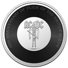 Royal Australian Mint 2022/23 AC/DC Limited 20c Coin Flick of the Switch