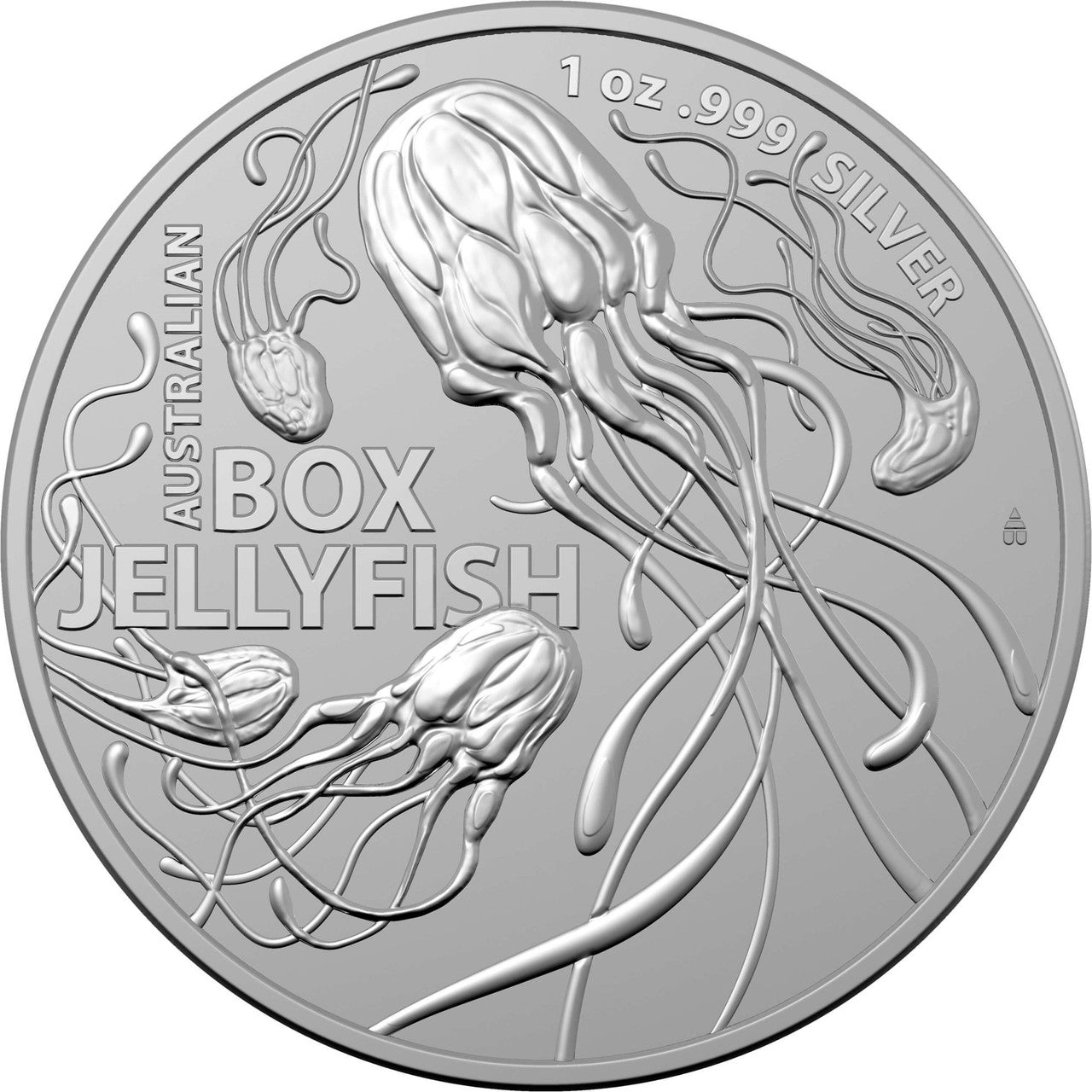 Australian Box Jellyfish 2023 1oz Silver Investment Coin