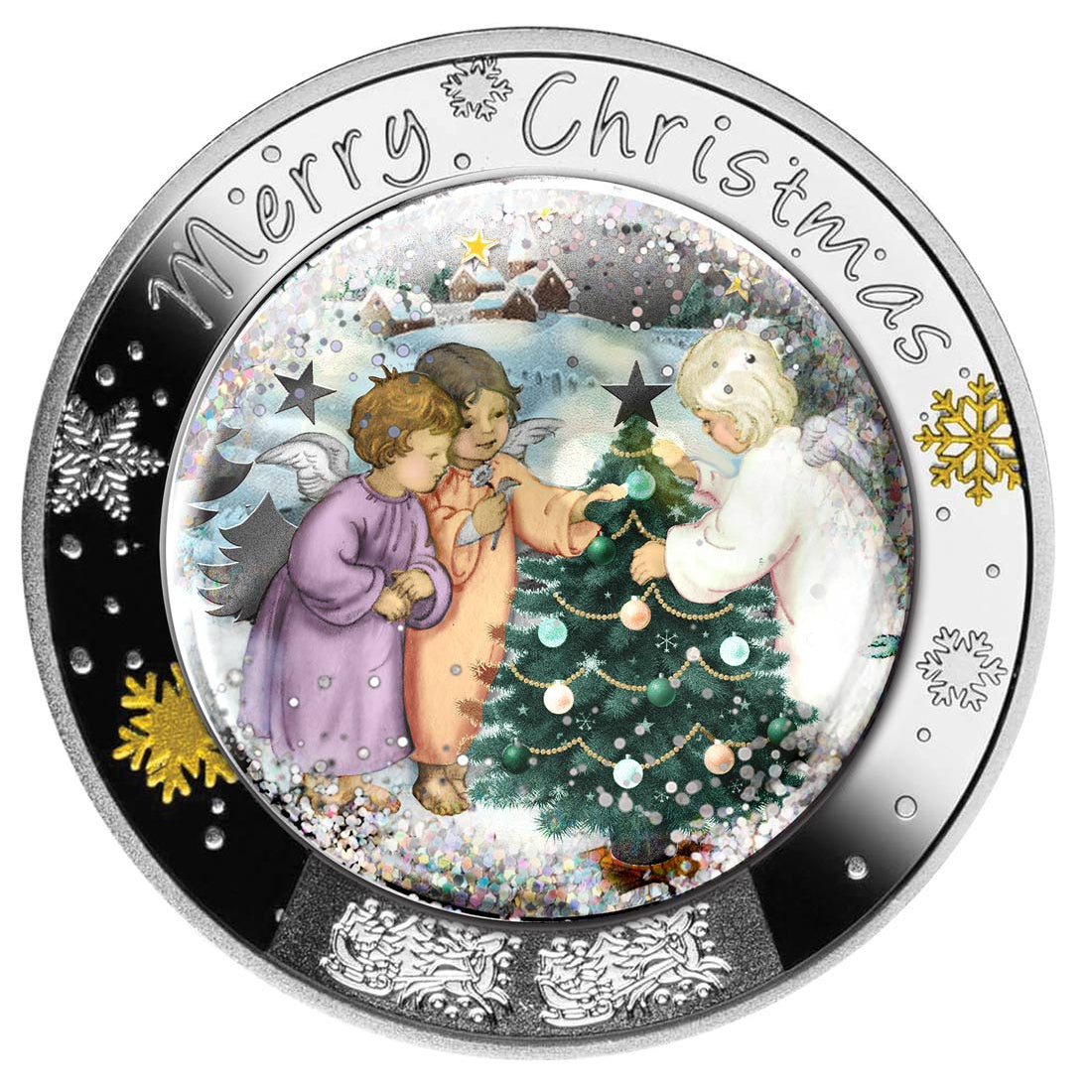 Merry Christmas 2022 Niue $1 Silver Proof Coin