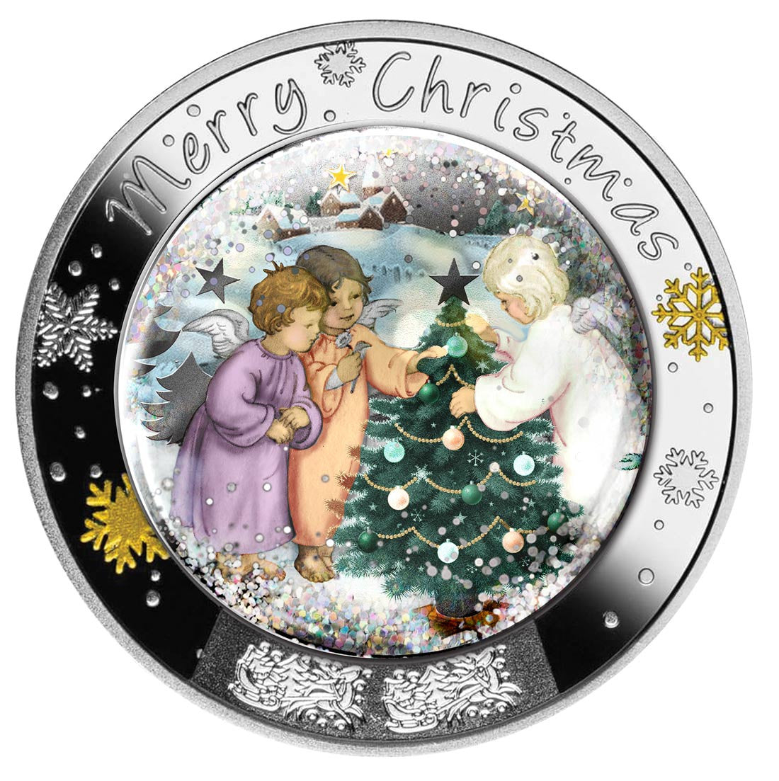 Merry Christmas 2022 Niue $1 Silver Proof Coin