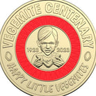 $2 Coins Set of 3 Centenary of Vegemite Yellow Black and Red 2023 UNC
