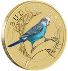 Budgerigars Postal Numismatic Cover