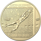 Royal Australian Mint $1 AlBr Goal UNC Matilda FIFA Soccer Coin 2023