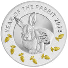 Year of the Rabbit (7 Elements) 2023 Niue $1 Silver Proof Coin