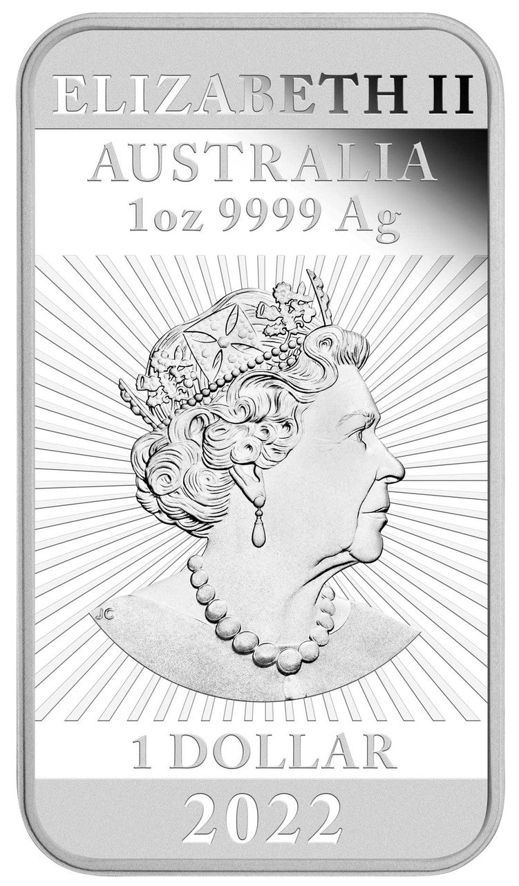 Dragon 2022 1oz Silver Proof Rectangular Coin