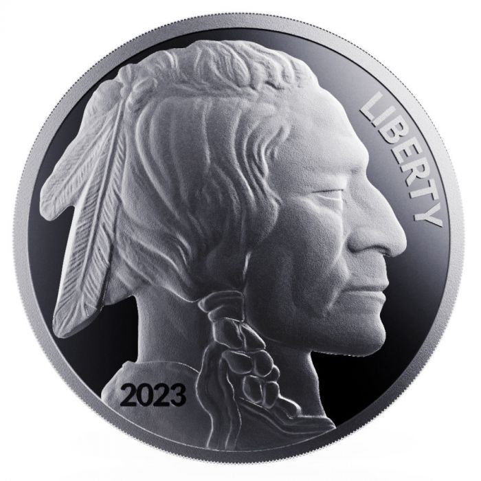 2023 Private Mint Buffalo 1 oz .999 Silver BU Round
