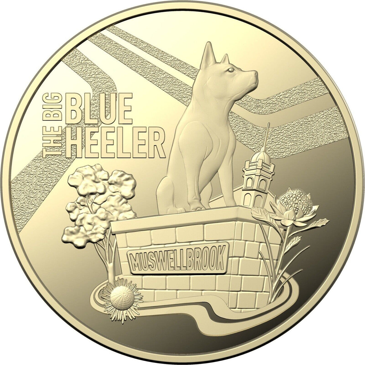 Royal Australian Mint Aussie Big Things The Big Blue Heeler 2023
