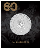 60 Years of Bond – Family Crest 2022 1oz Silver Coin in Card