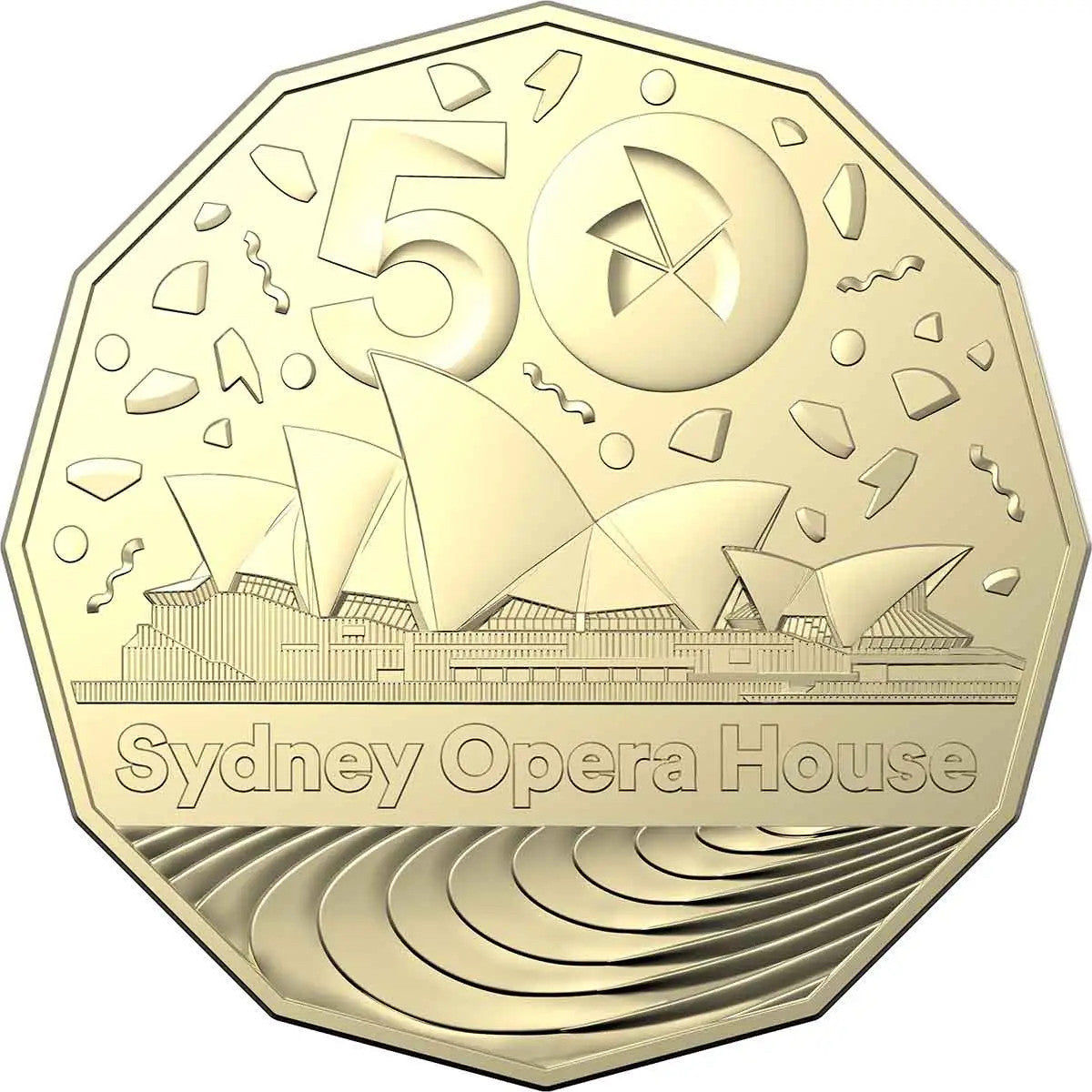 Royal Australian Mint Sydney Opera House 50th Anniversary 2023 50c UNC Coin