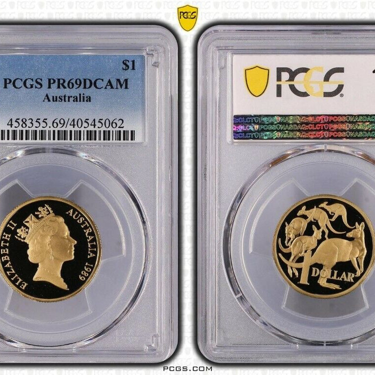 2007 Australian $1 PCGS MS67 Coin