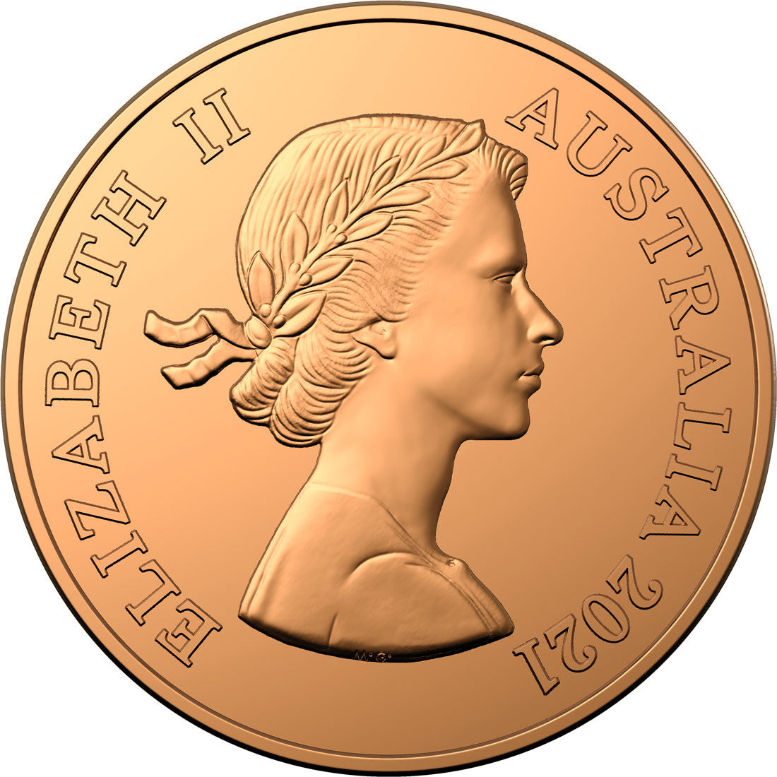 2021 $1 Copper Uncirculated Coin -110th Anniversary of Penny - WHJ Blakemore