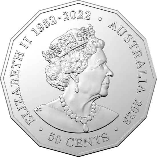 Royal Australian Mint Christmas 2023 50c Colour Cu-Ni Uncirculated Coin Set of 5