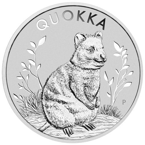 Perth Mint Quokka 2023 1 oz .9999 Silver Bullion Coin