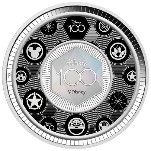 Perth Mint Disney 100th Anniversary 2023 1/2 oz Silver Coloured Proof Coin