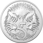 2022 Echidna Five Cents / 5c - Ex Mint Set