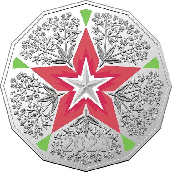 Royal Australian Mint Christmas 2023 50c Colour Cu-Ni Uncirculated Coin Set of 5