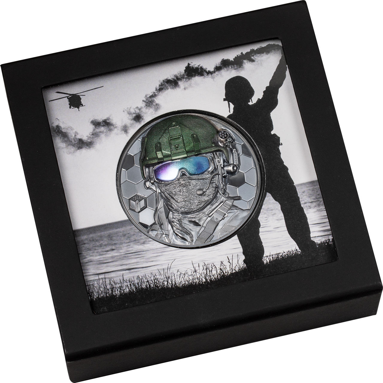 2022 Cook Islands $20 Silver Proof Coin - Real Heroes - Special Forces
