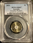 Royal Australian Mint PCGS MS67 2022 Frontline Workers