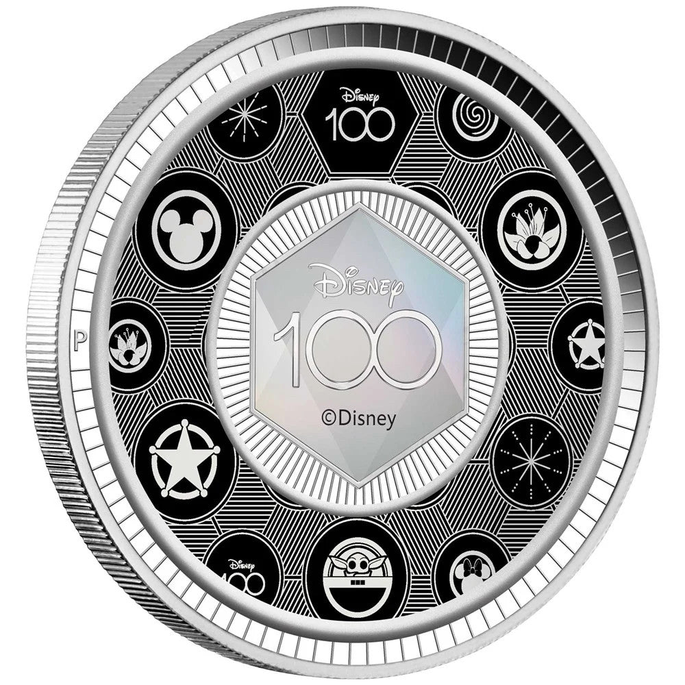 Perth Mint Disney 100th Anniversary 2023 1/2 oz Silver Coloured Proof Coin