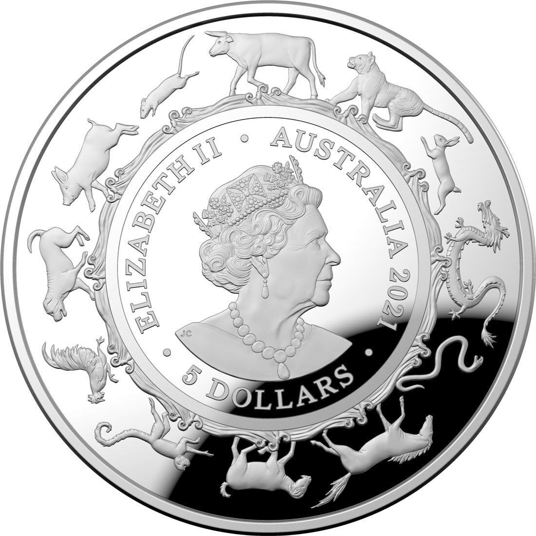 2021 $5 1oz Silver Proof Domed Coin - Year of the Ox – My Collectables