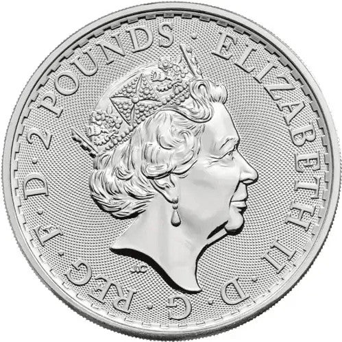 The Royal Mint 2 Pounds 1 oz Silver King Arthur 2023 Bullion Coin