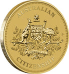 AUSTRALIAN CITIZENSHIP 2023 $1 COIN IN CARD 