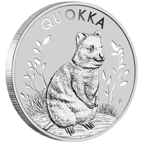 Perth Mint Quokka 2023 1 oz .9999 Silver Bullion Coin