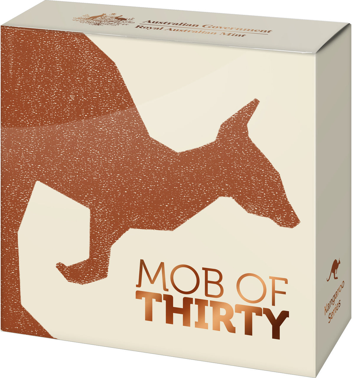 Royal Australian Mint Mob of Thirty 2023 $1 1oz C Mint Mark Fine Silver Proof Coin Kangaroo