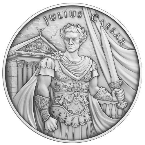 Julius Caesar Legendary Warriors .999 Silver BU Round 2023