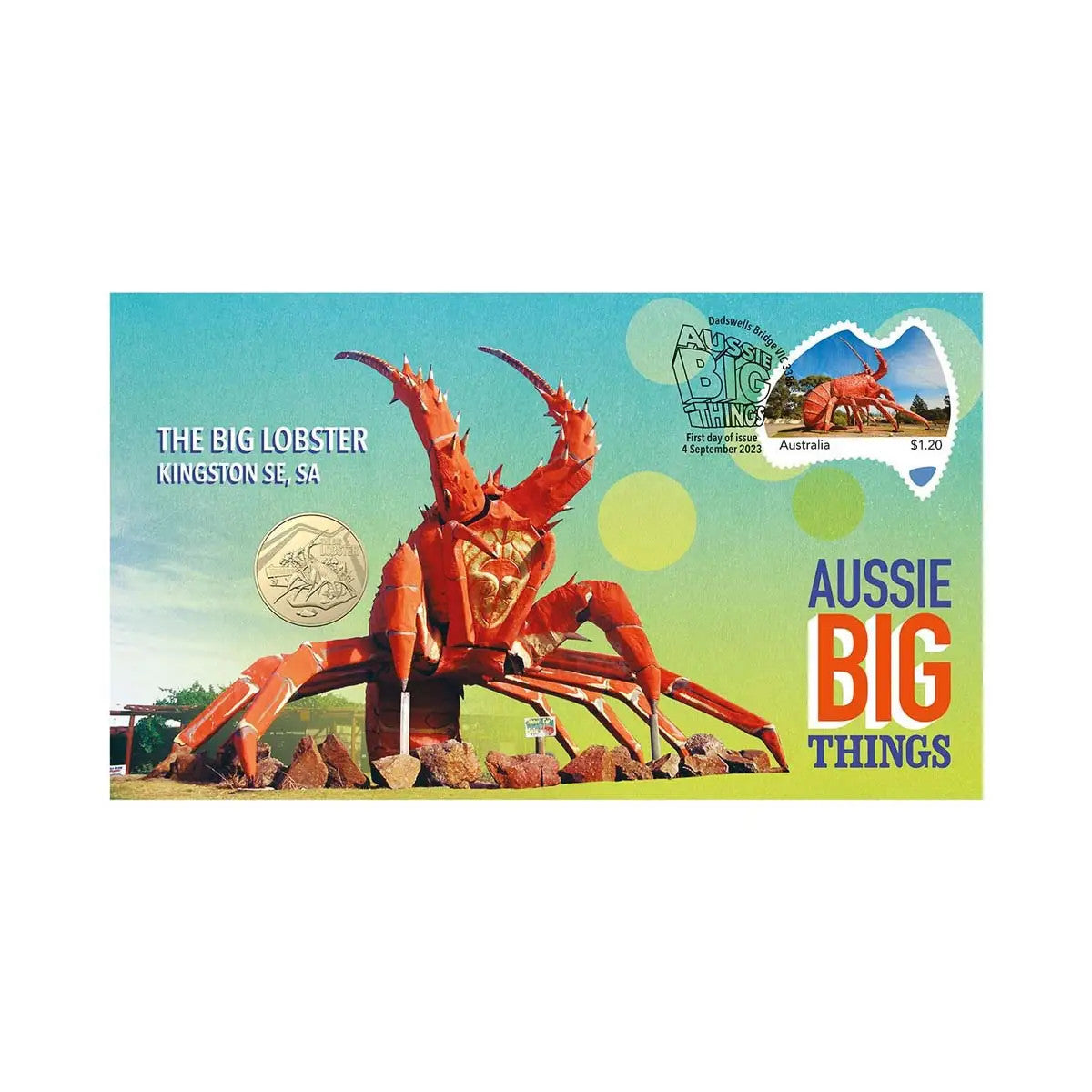 Royal Australian Mint Aussie Big Things The Big Lobster 2023 PNC