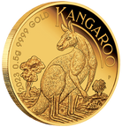 Mini Roo 2023 0.5g Gold Proof Coin In Card