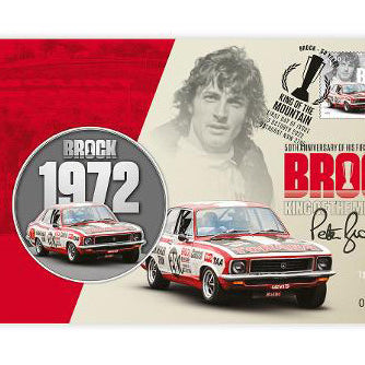 1972 Holden LJ Torana Brock 50 Years Stamp and Medallion Cover