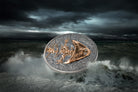 2020 Mongolia 1oz Silver Coin - Diplocaulus - Evolution Of Life