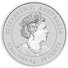 Perth Mint 2023 Year of the Rabbit 1/2 oz Silver Coloured Coin