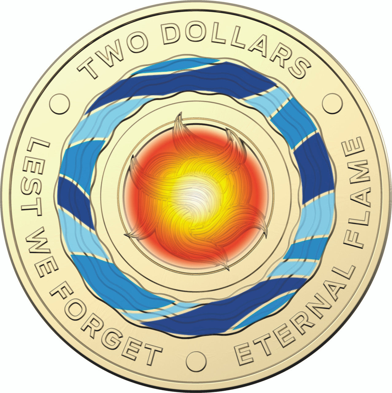 Royal Australian Mint 35th Anniversary of $2 Coin UNC Coloured 14 coin set 2023