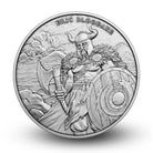 Legendary Warriors Eric Bloodaxe 1 oz .999 Silver BU Round