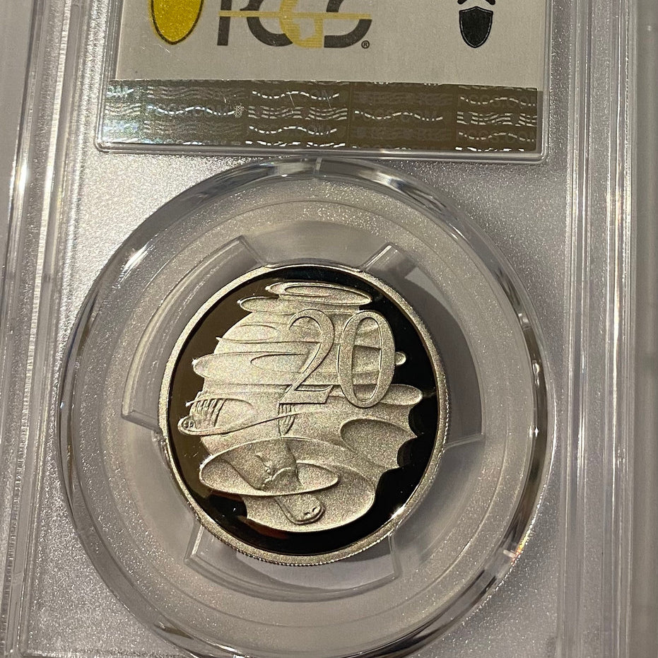 Royal Australian Mint PCGS PR70DCAM 2022 20c