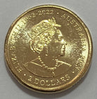 Royal Australian Mint $2 AlBr Light Green UNC Matilda FIFA Soccer Coin 2023