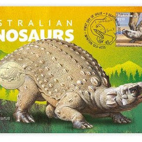 Australian Dinosaurs – Kunburrasaurus Postal Numismatic Cover