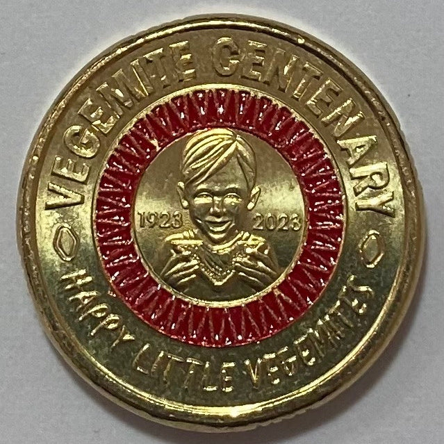 2023 $2 AlBr Coloured UNC Happy Little Vegemites Vegemite Coin
