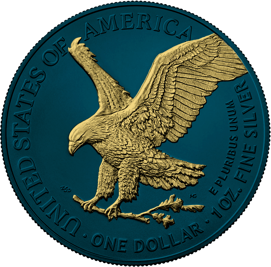 Space Metals III 2022 American Eagle 1oz .999 Silver Bullion