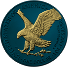 Space Metals III 2022 American Eagle 1oz .999 Silver Bullion
