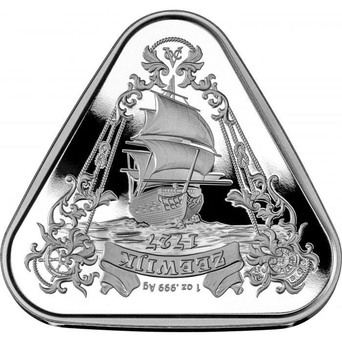 2021 1oz .999 Silver BU Coin - Australian Shipwreck Series