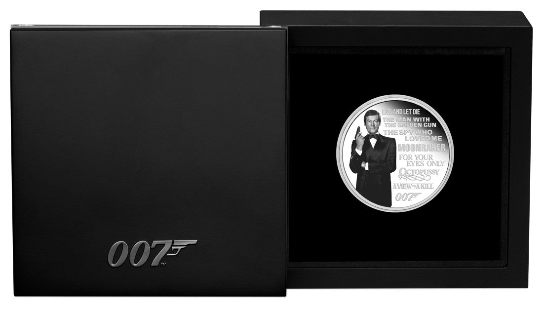 James Bond Legacy Series – 2nd Issue 2022 1oz Silver Proof Coloured Coin