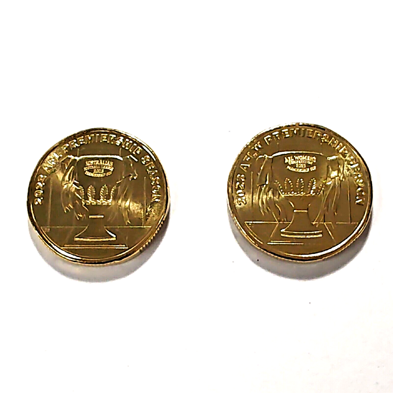 Royal Australian Mint $1 AlBr UNC 2023 AFL & AFLW Premiership Season Coins