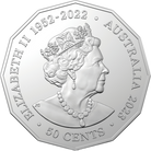 Royal Australian Mint Bathurst 60th Anniversary 2023 50 cent Coloured UNC Coin