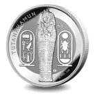 2023 Sierra Leone King Tutankhamun-Sarcophagus .999 1oz Silver BU coin
