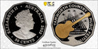 2022 Tamworth Music Festival Partial Silver Proof Gilt PCGS PR69DCAM #3