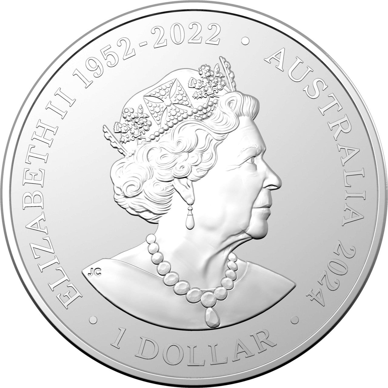 Royal Australian Mint Tiger Snake - Australia's Most Dangerous 2023 $1 1oz Silver Investment Coin